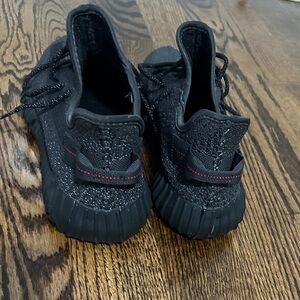 Adidas Yeezy black sneakers. Hardly worn. Size 11.